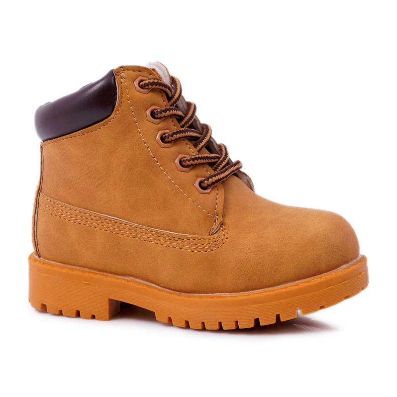 FRROCK Botas infantiles Trappers con cremallera Camel Dexter marrón FRROCK Botas infantiles Trappers con cremallera Camel Dexter marrón