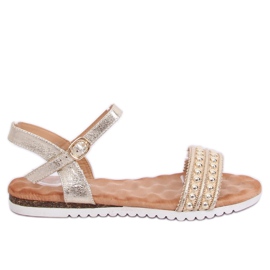Sandalias mujer oro HT-68 Gold dorado