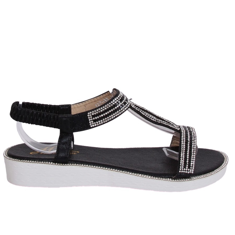 Sandalias negras de mujer 127-89 Negro