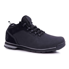 Zapatos Trekking Hombre Big Star Black EE174444 negro