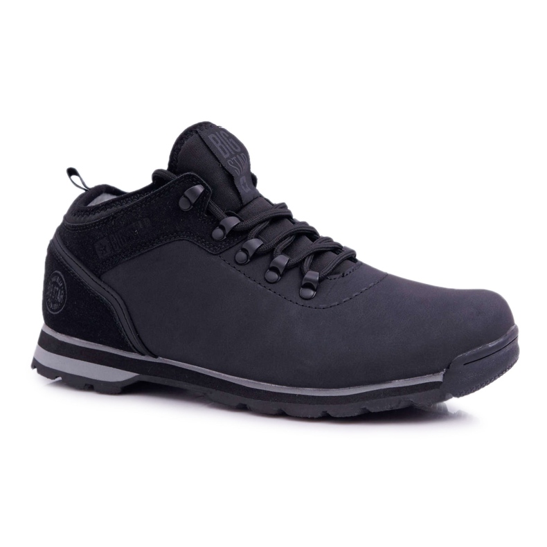 Zapatos Trekking Hombre Big Star Black EE174444 negro