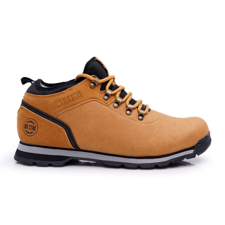 Zapatos Trekking Hombre Big Star Camel EE174442 marrón