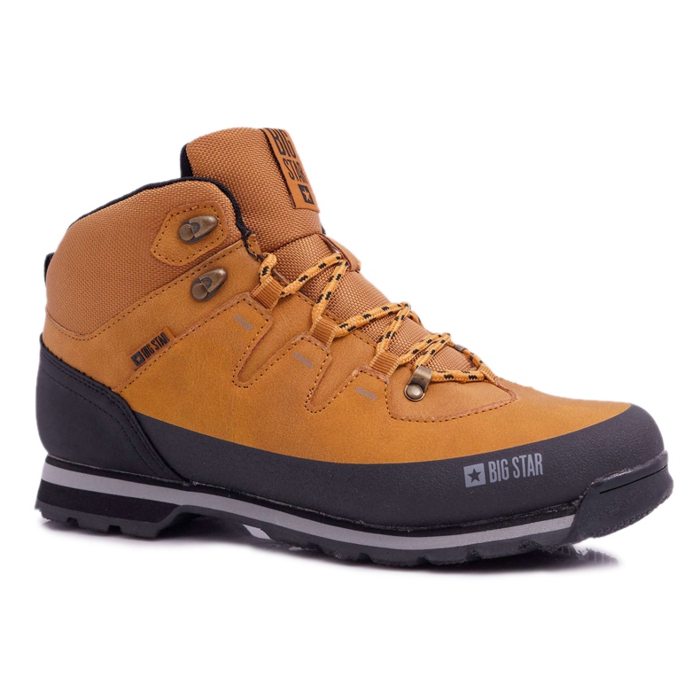 Zapatos de Trekking para Hombre Big Star Camel EE174438 marrón