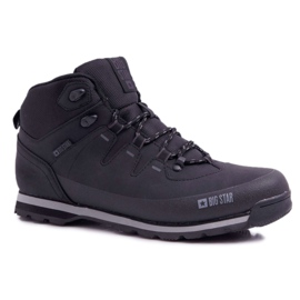 Zapatos Trekking Hombre Big Star Black EE174437 negro