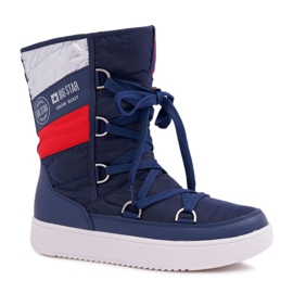 Botas de nieve para mujer Insulated Fur Big Star Navy Blue EE274657 marina Botas de nieve para mujer Insulated Fur Big Star Navy Blue EE274657 marina