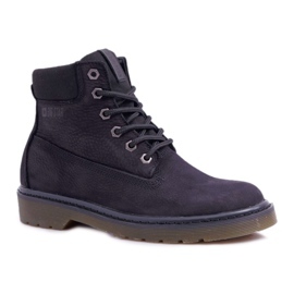 Botas de Mujer Trappers Big Star Negras EE274014 negro Botas de Mujer Trappers Big Star Negras EE274014 negro