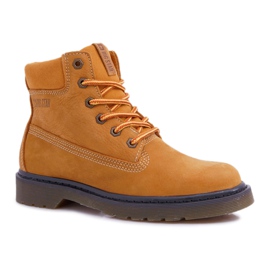Botas de Mujer Trappers Big Star Camel EE274013 marrón