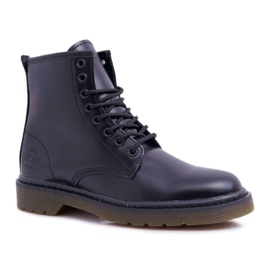 Botas de Mujer Trappers Boots Big Star Leather Negras EE274001 negro