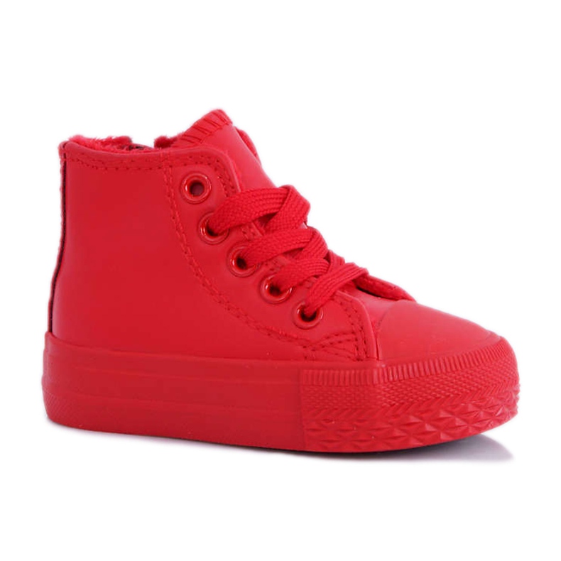 FRROCK Deportivas para niños High Warm Red Filemon rojo