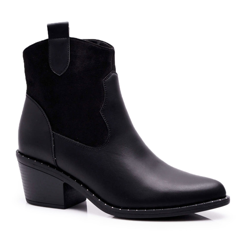 S.Barski Botas de vaquero negras para mujer Barski 30-20 negro