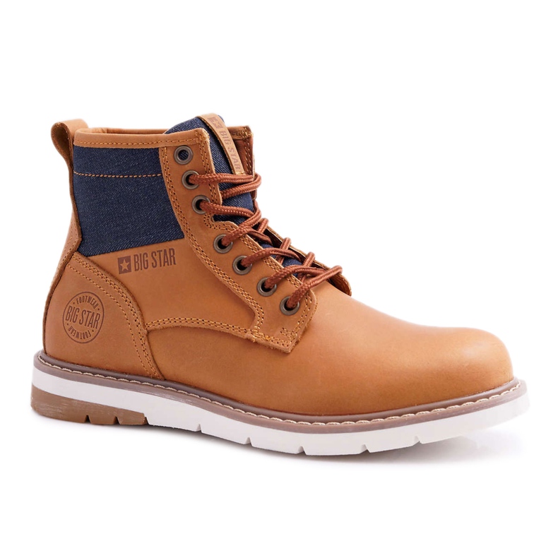 Botas Mujer Trappers Big Star Leather Marrón EE274004 Botas Mujer Trappers Big Star Leather Marrón EE274004