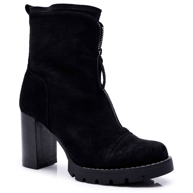 FRERY Botas De Mujer Con Tacón Negro Frann