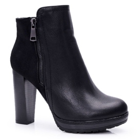 FE1 Botas de mujer Malma negras de tacón alto negro FE1 Botas de mujer Malma negras de tacón alto negro