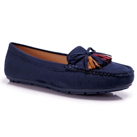 Mocasines Mujer Ante Azul Marino S.Barski A199 Mohabe Mocasines Mujer Ante Azul Marino S.Barski A199 Mohabe
