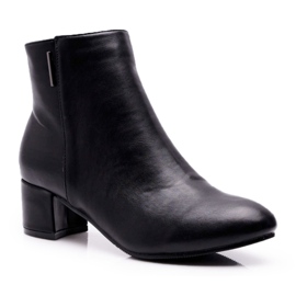 EVE Botas negras de mujer en el talón Warm Fiorelli negro