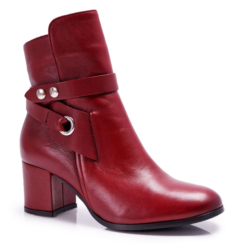 Botas Mujer Piel Slip-on Burdeos 1820 Laura Messi rojo Botas Mujer Piel Slip-on Burdeos 1820 Laura Messi rojo