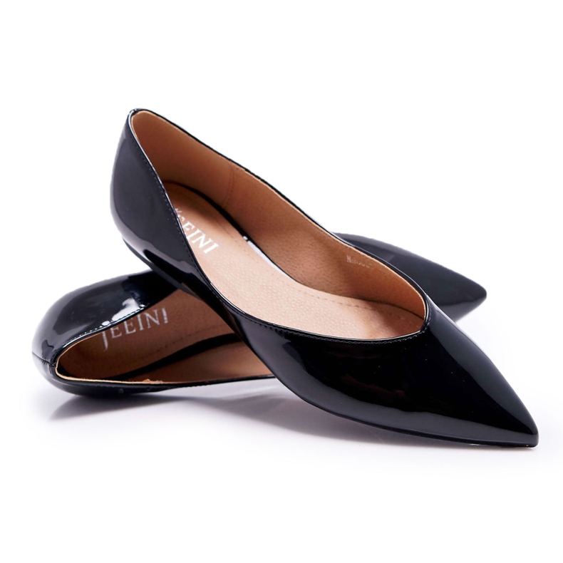 FRJEIN Bailarinas De Mujer Lacadas En Negro Spitz Tell Me