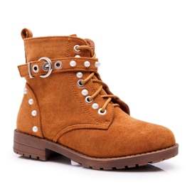 FP1 Botas para niños Pearl Camel Nargos marrón