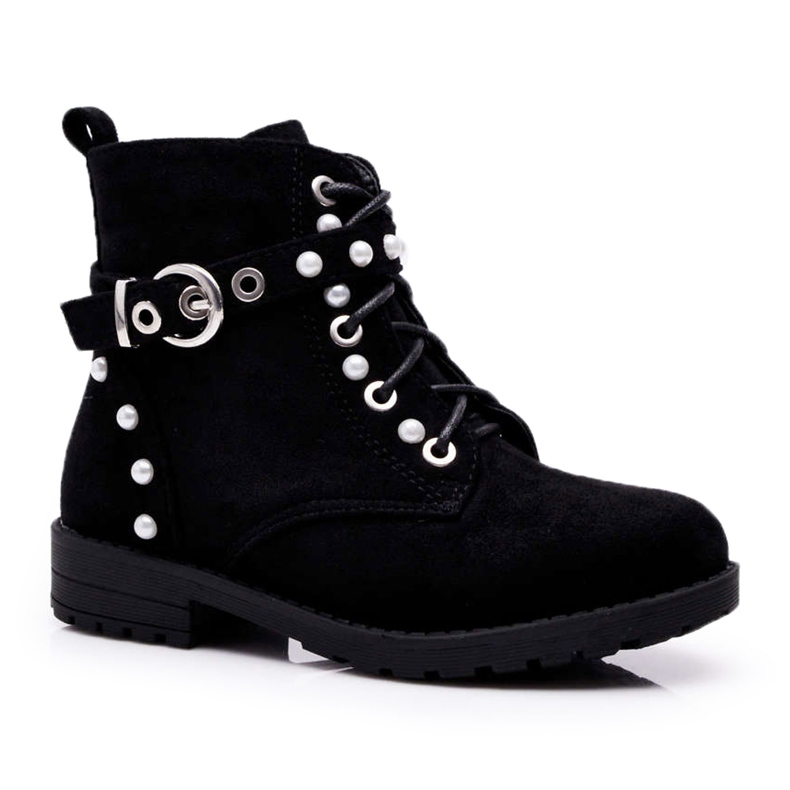 POPA Botas Infantiles Pearl Black Nargos negro