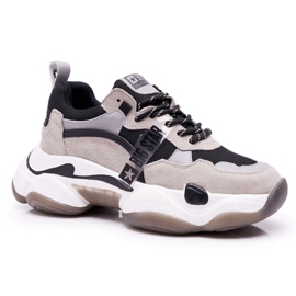 Zapatos deportivos para mujer Big Star de Daniel Lopez Gris FF274427