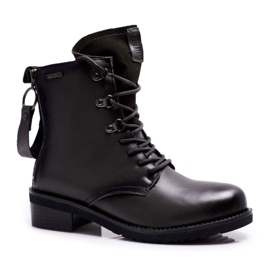 Botas de Mujer Workers Big Star Cuero Gris EE274507