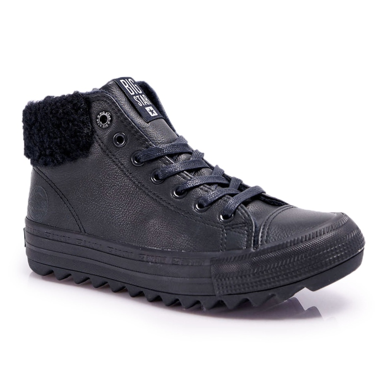 Zapatillas de Mujer Big Star High Warmed Negras EE274145 negro