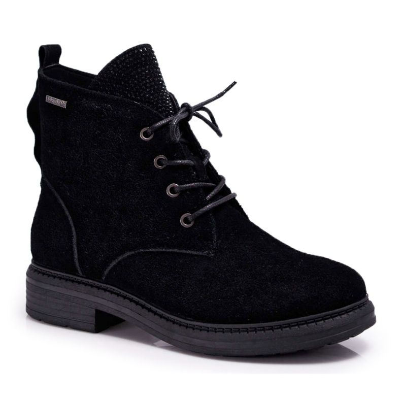 Botas de Mujer Workers Big Star Leather Negras EE274508 negro Botas de Mujer Workers Big Star Leather Negras EE274508 negro