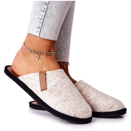 Pantuflas de Casa Mujer Big Star Beige D267862A