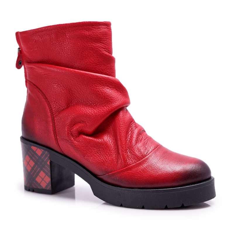 Botas Maciejka Piel Mujer Rojo 04216-08 / 00-3 Botas Maciejka Piel Mujer Rojo 04216-08 / 00-3