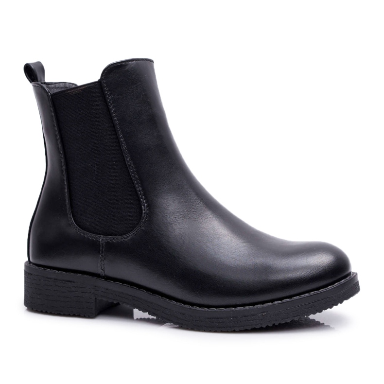 EVE Botines Mujer Jodhpur Black 8BT35-1489 negro