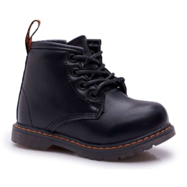 FRROCK Botas cálidas negras Goopy para niños con cremallera negro