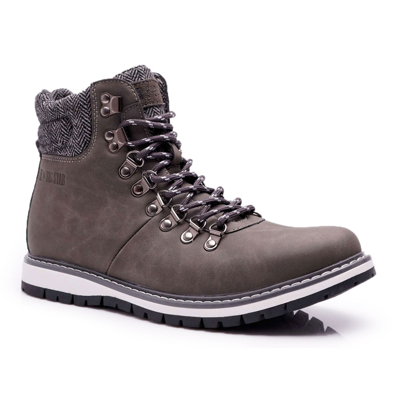 Botas de Hombre Trappers Big Star Grey EE174405 gris Botas de Hombre Trappers Big Star Grey EE174405 gris