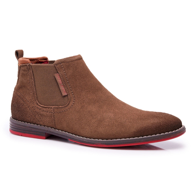 Botines Chelsea Hombre Cross Jeans Camel EE1R4068C marrón Botines Chelsea Hombre Cross Jeans Camel EE1R4068C marrón