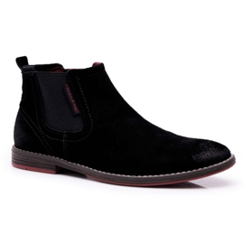 Botas Chelsea Hombre Cross Jeans Negras EE1R4066C negro