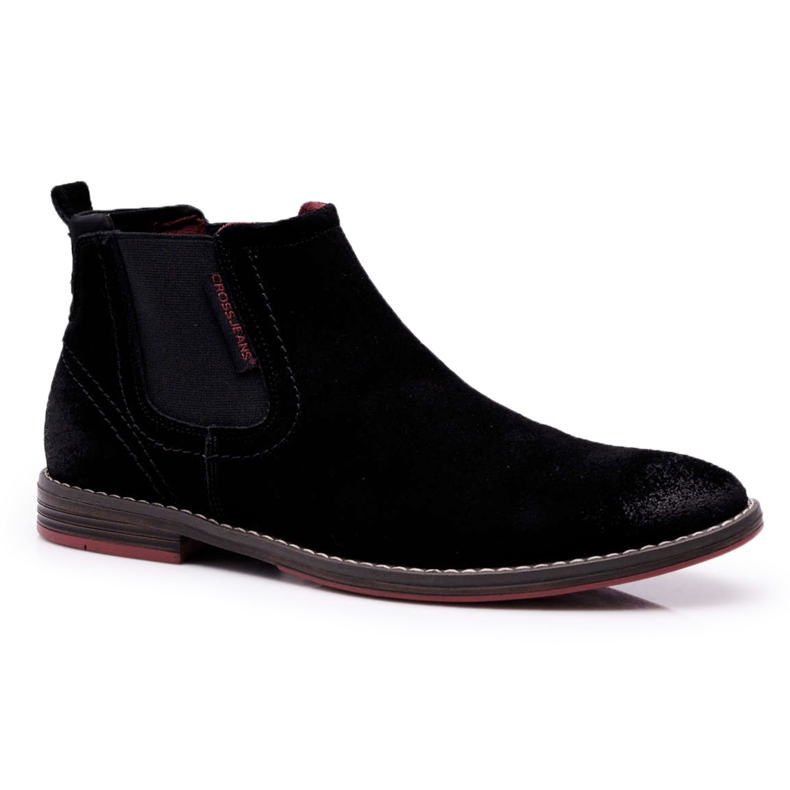 Botas Chelsea Hombre Cross Jeans Negras EE1R4066C negro