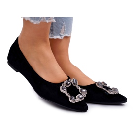 SEA Bailarinas de mujer con piedras Black Divine negro