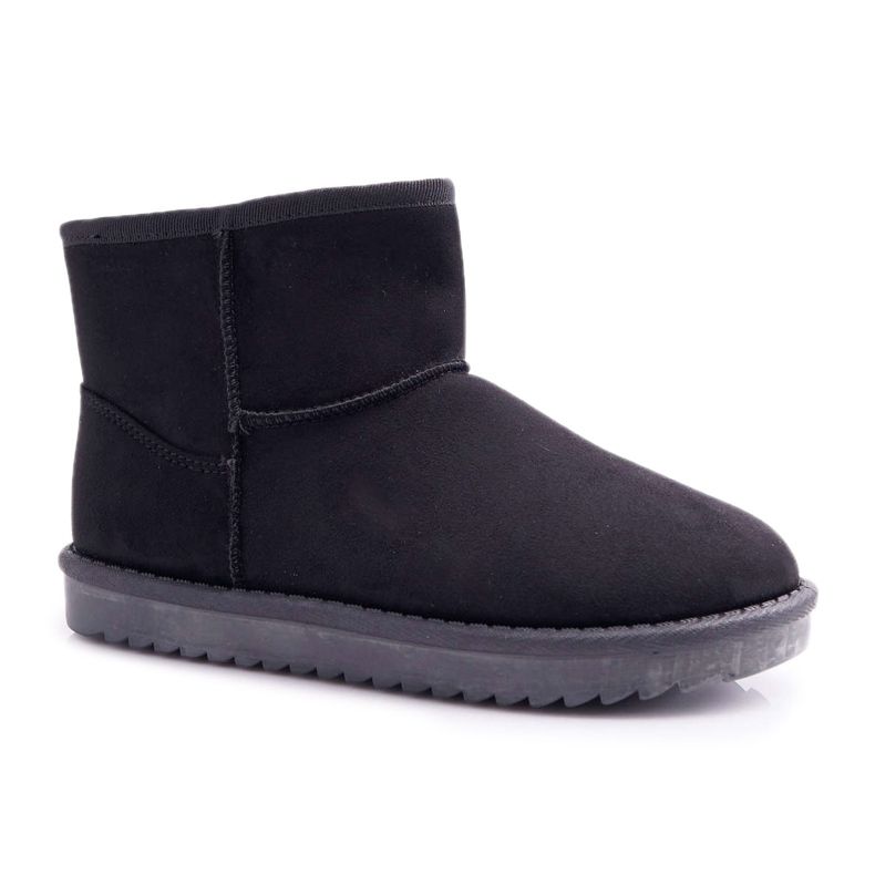 FRJ Botas de nieve cálidas Borneo negras para mujer negro