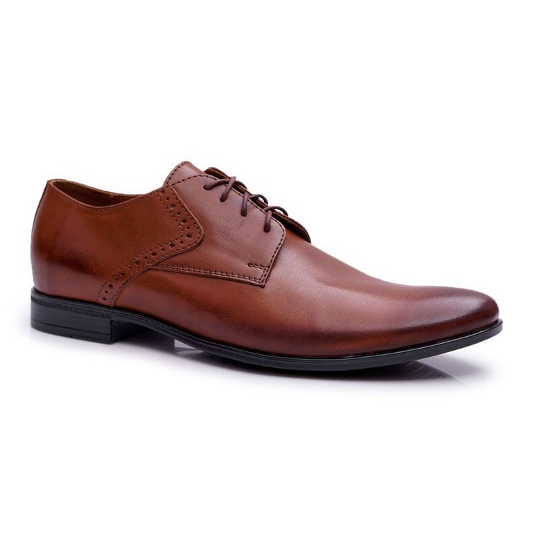 Bednarek Polish Shoes Brogues para hombre Elegant Leather Bednarek Westero marrón