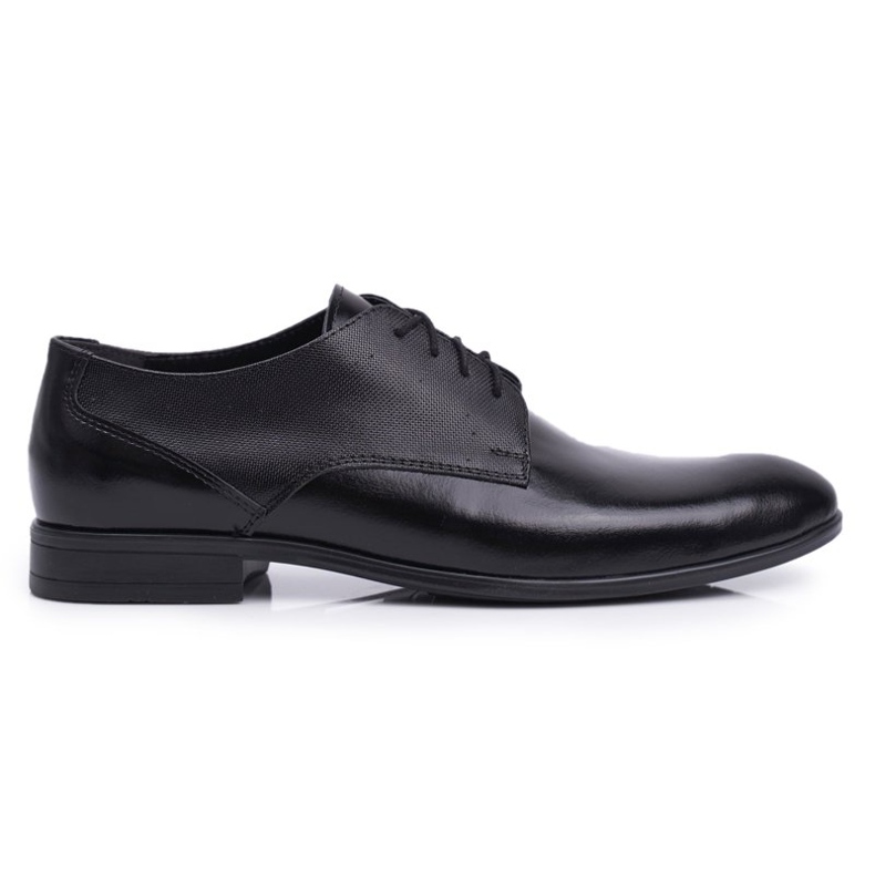Bednarek Polish Shoes Brogues para hombre Elegant Bednarek Leather Black Jantar negro