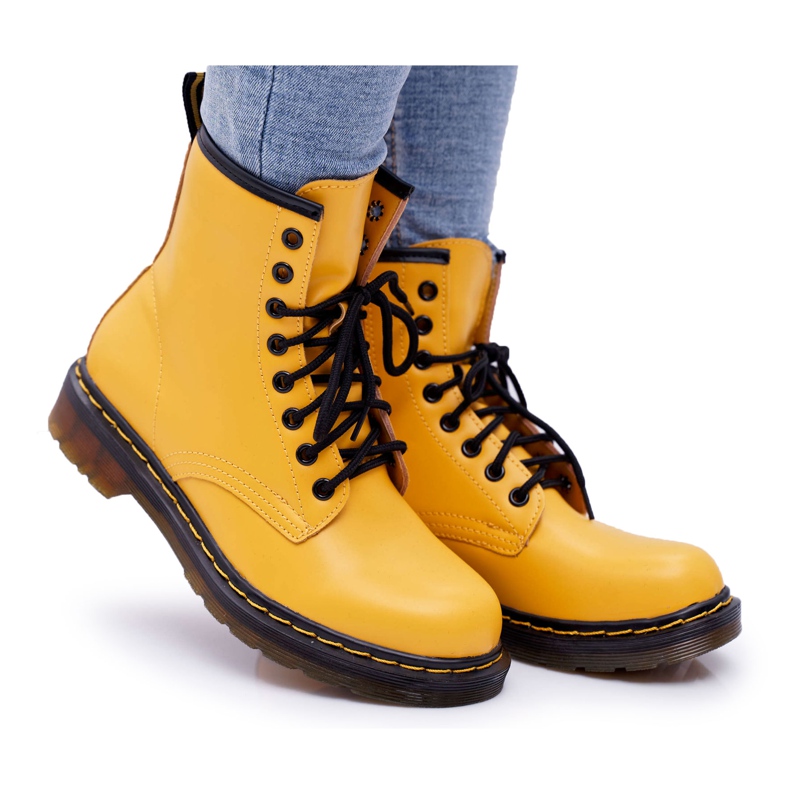 SEA Botas Mujer Trappers Yellow Gangsta amarillo
