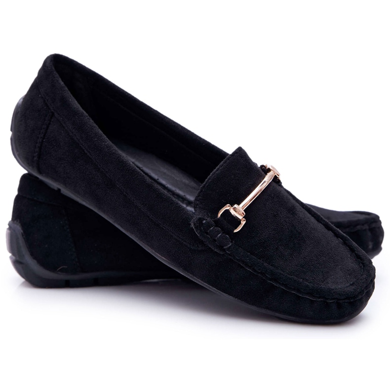 SEA Mocasines negros de ante para mujer de Sonnero