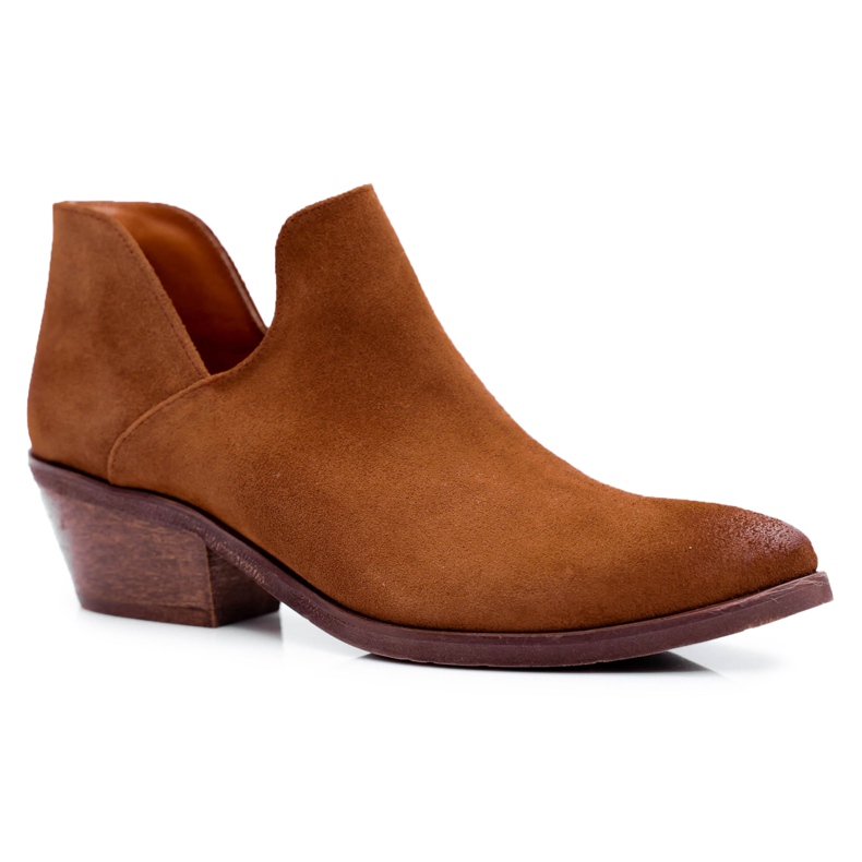 Nicole Botas de Mujer Marrón Primavera Cuero Anabella