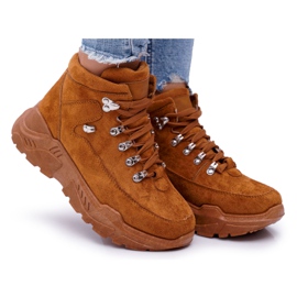 BUGO Zapatos Deportivos De Mujer Camel Unreal marrón