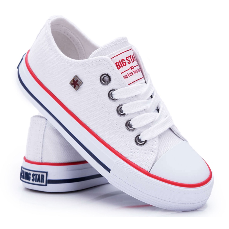 Zapatillas para niños Big Star White FF374200 blanco