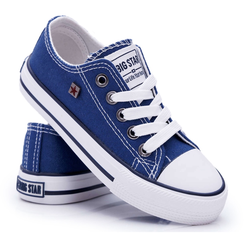 Zapatillas para niños Big Star Azul marino FF374202