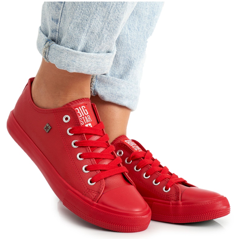 Zapatillas de Mujer Big Star Red V274872 rojo