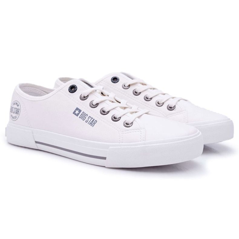 Zapatillas de Hombre Low Big Star White FF174054 blanco