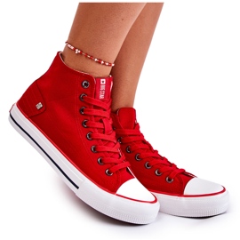 Zapatillas de Mujer Big Star High Red DD274334 rojo