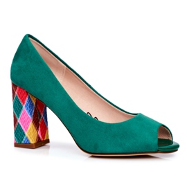 Salón Mujer Sergio Leone Suede Green PB135 Be Mine! verde Salón Mujer Sergio Leone Suede Green PB135 Be Mine! verde