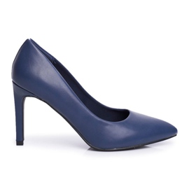Vinceza Tacones Altos Clásicos De Mujer Azul Marino Marinne Vinceza Tacones Altos Clásicos De Mujer Azul Marino Marinne